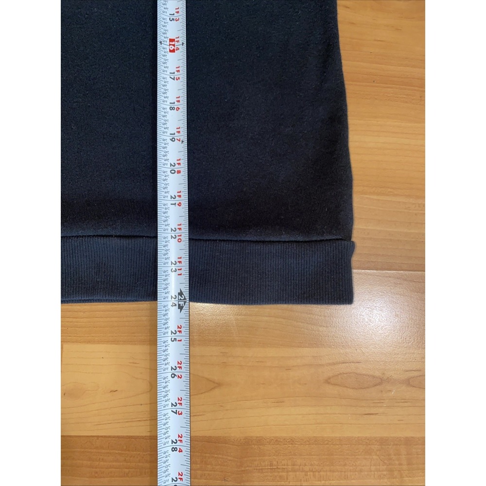 Nation LTD Puff Long Sleeve Sweatshirt Pullover Womens Size M Black Cotton - Picture 8 of 11
